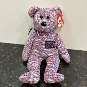 Vintage 2000 Ty Beanie Babies USA 9" Bean Bag Plush With Tags